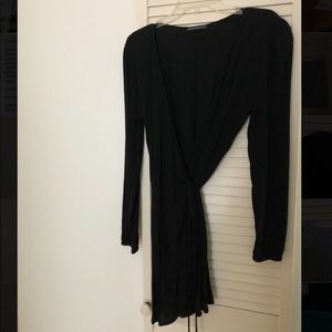 Brandy Melville Long-sleeve Wrap Dress